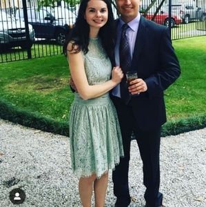 Xhilaration Two Piece Lace Skirt and Top